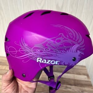 Razor Vibrant Purple Helmet